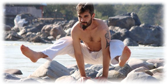 Yoga Asana in Rishikesh